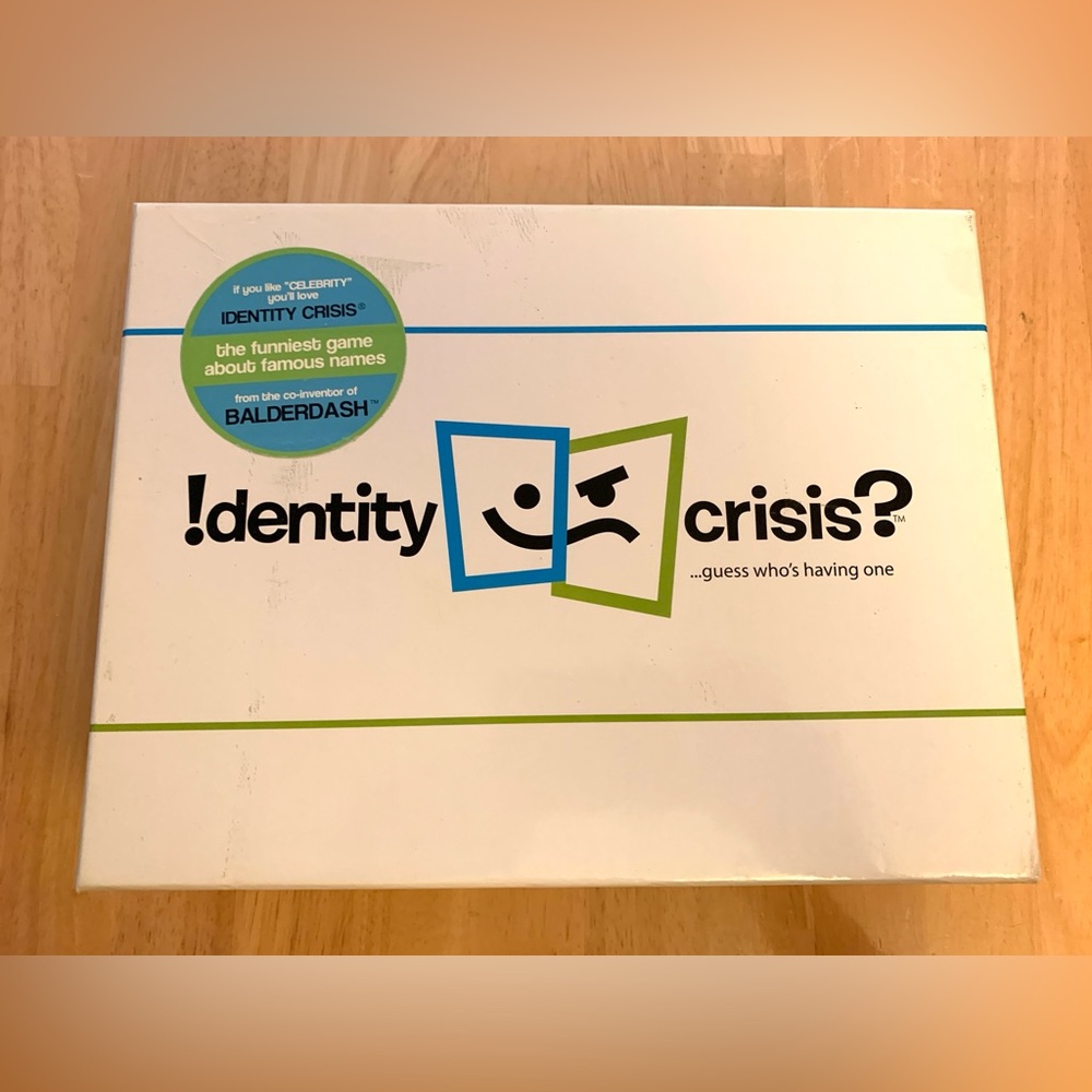 Identity Crisis (Party Game) COMPLETE